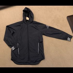 Men’s Adidas hooded windbreaker size large